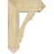 Ekena Millwork Olympic Arts & Crafts Rough Sawn Bracket, Douglas Fir, 6"W x 20"D x 28"H BKT06X20X28OLY03RDF - alternate 4